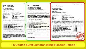 Sekarang mencari pekerjaan bisa dari smartphone langsung, tanpa harus membeli atau mencari dari surat kabar ataupun koran/majalah. 5 Contoh Surat Lamaran Kerja Honorer Pemda