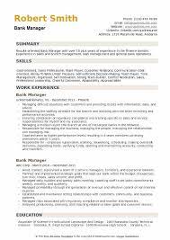 Everything that goes into creating a perfect bank manager resume can take hours, days, even weeks. Bank Manager Resume Samples Qwikresume