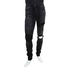 Shop amiri jeans & clothing for men online at harrolds. Amiri Black Washed Out Distressed Mbmx1 Jeans M Amiri Tlc