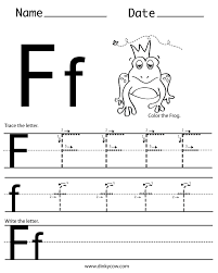 Free Printable Letter F Worksheets Printable Alphabet Worksheets Free Printable Alphabet Worksheets Letter Worksheets For Preschool