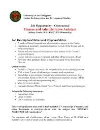 Our company is looking for a finance assistant to join our team. Finance Assistant Job Description Philippines Financeviewer