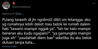 Kata bijak bahasa jawa apk son sürüm indir için pc windows ve android (1.0). Niat Basa Basi 10 Kisah Kocak Warganet Ini Berakhir Apes Dewan Pimpinan Daerah Perhimpunan Usaha Taman Rekreasi Indonesia Putri Jawa Barat