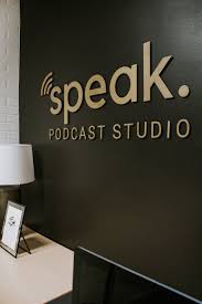 Speak Podcast Studio Reveal Before After Nadine Stay Podcast Studio Podcasts Recording Studio Design