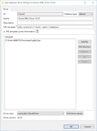 Here you can download the dependencies for the java class oracle.jdbc.driver.oracledriver. Knime 4 1 Cann T Find Driver In Oracle Connector After Registering Ojdbc Driver Knime Analytics Platform Knime Community Forum