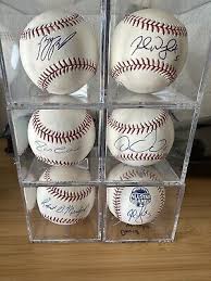 Lot 6 Signed ROMLB In Person-Cano, Buxton, Wright (2), Manfred, Gonzalez-  Read