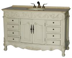 Luxury crystal bathroom vanity light, large size: 54 Antique Style Single Sink Bathroom Vanity Model 3169m 261 French Country Bathroom Vanities And Sink Consoles By Chinese Arts Inc Houzz