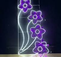 Customized Street LED Motif Decorations Lights Outdoor LED ...