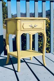 Vintage French Provincial Accent Table In 2020 Shabby Chic Dresser Shabby Chic Furniture Yellow Furniture