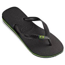 Chinelo havaianas slim nautical marinho/prata. Havaianas Brasil Preto Netshoes