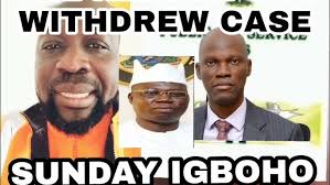 Kinidi tí COS Ayeni fi lóun o ba Gani Adams s'ẹjọ mọ