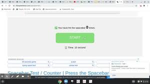 Most Spacebar Presses In 10 Seconds World Record Ednan Tahmid