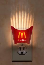 The Mcdonalds Fry Lights Billboard Advertise Campaign Was Run In 2010 In Canada To Deliver The Message Mcd Creative Ads Guerilla Marketing Creative Advertising