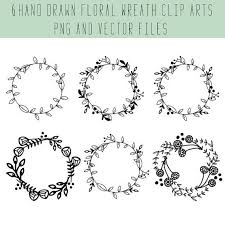 Black And White Table And Chair Clipart Floral Wreath Wreath Clip Art Floral Wreath Vector Wedding Clip Art Scrapbook Supplies Hand Drawn Doodle Black And White Wreath Clip Art Floral Wreath Drawing Wreath Drawing