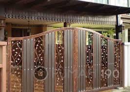 ⊕ 25+ model desain pintu besi minimalis modern (lipat & geser). Tips Perawatan Pintu Pagar Eksterior Rumah 190