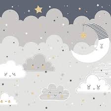 We love the dreamy marshmallow clouds design from graham & brown, £20 per roll. Floating Clouds Mural Kids Room Wallpaper Kids Bedroom Wallpaper Mural