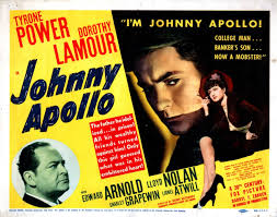 Film Noir Friday: Johnny Apollo [1940]