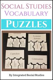 Social Studies Vocabulary Puzzles Social Studies Vocabulary High School Social Studies Social Studies Middle School