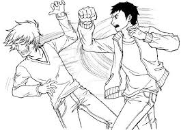 Fight And Stone Pelting Between 2 Groups Of Students Who wakes up first is the winner! stone pelting between 2 groups of students