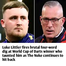 Luke Littler Hits Back at Fan's Offensive Comment About Beau Greaves  Following World Youth Championship Defeat 𝗥𝗲𝗮𝗱 𝗙𝘂𝗹𝗹 𝗔𝗿𝘁𝗶𝗰𝗹𝗲  𝗶𝗻 𝗰𝗼𝗺𝗺𝗲𝗻𝘁👇🏻🔗