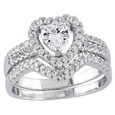 Fingerhut bridal sets / fingerhut personalized | vintage diamond, diamond, diamond. Fingerhut Sofia B Sterling Silver Heart Cz Halo Bridal Set