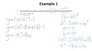 Standard Form To Vertex Form Khan Academy How To Get People To Like Standard Form To Vertex Standard Form Math Standard Form Virtual School Teacher