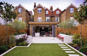 Long Narrow Garden Ideas Uk Google Search Modern Garden Design Contemporary Garden Design Small Garden Design