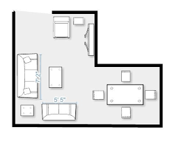 Furniture Layout For My Split Level Living Room L Shaped Living Room Living Room Furniture Layout Dining Room Layout