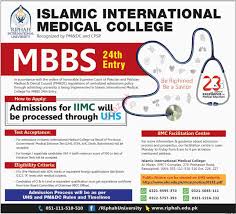 It is registered with pmdc, affiliated with uhs and approved by ministry of health. Riphah Islamic International Medical College Admissions Mbbs 2021 Government Admissions Medical College Technical Islamabad Islamabad Pakistan Jobz Pk