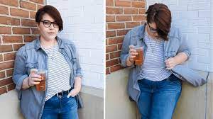 I was 15, and recovering from an eating disorder. Cute Plus Size Peeps With Short Haircuts Maggie Mcgill