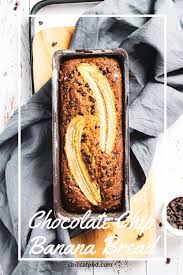 Moist Chocolate Chip Banana Bread Recipe Chicca Food Recipe In 2020 Chocolate Chip Banana Bread Chocolate Chip Banana Bread Recipe Banana Chocolate Chip