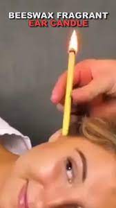 Beeswax Fragrant Ear Candle Video Ear Candling Ear Wax Candle Removal