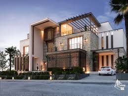 Modern Arabian Home Oman Architecture Facade Design Architecture Facade Design House Architecture Facade Det Modern Villa Design Luxury Exterior Facade House