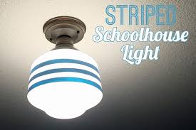 Going Old School Diy Schoolhouse Light School House Lighting Diy Apartment Decor Diy Apartments