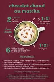 Recette De Chocolat Chaud Au Matcha Recipe Matcha Hot Chocolate Tea Recipes Food