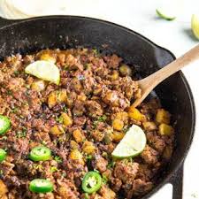 Mexican Picadillo With Ancho Chili Peppers Olive Oil Yellow Potatoes Yellow Onion Jalapeno Pepper Garlic Picadillo Recipe Mexican Picadillo Spicy Recipes
