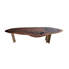 Organic Modern Live Edge Black Walnut Coffee Table Organic Coffee Table Coffee Table Coffee Table Wood