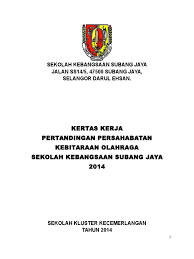 Subang jaya city itself lies within the subang constituency, while seri kembangan and puchong fall within the puchong constituency. Kertas Kerja Pertandingan Persahabatan 2014 Olahraga