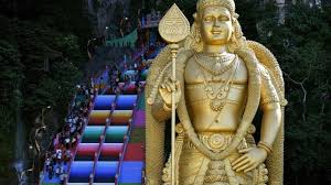 It got the name from a river called the sungai batu (stone river) that flows not far from the main cave. Temple Gets Stunning Paint Job Shame It Might Be Illegal Bbc News