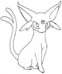Kawaii Espeon Coloring Pages Pokemon Coloring Pages Easy Pokemon Drawings Pokemon Coloring Sheets
