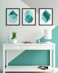 Accent wall teal and grey living room ideas. 10 Best Teal And Gray Wall Decor Ideas Roomdsign Com