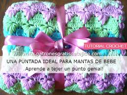 Ideal este patrón para tejer mantas a crochet, la idea es combinar colores y jugar con la imaginación. Puntada Crochet Para Cobija De Bebe Tutorial En Espanol