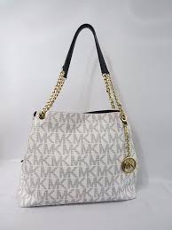 Michael michael kors jet set travel large chain shoulder tote bundled with michael kors jet set travel trifold wallet. Purchase Michael Kors Shoulder Bag With Chain Up To 63 Off
