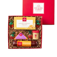 Find best subscription food boxes. Hickory Farms Meat Cheese Sampler Size Gift Box Gourmet Food Gift Basket Perfect For Snacking Birthday Sympathy Congratulations Gifts Retirement Thinking Of You Business And Corporate Gifts Buy Online In