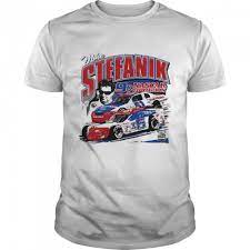 Mike Stefanik Checkered Flag Nascar Hall Of Fame Shirt Trend T Shirt Store Online