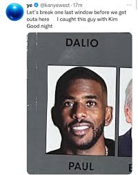 BREAKING: Kanye West says he caught Chris Paul with Kim Kardashian‼️😳