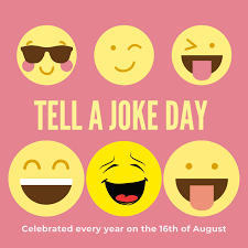 We did not find results for: Tell A Joke Day 2021 Eventlas