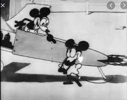 1928 The First Appearance Of Mickey And Minnie Mickey Mouse Cartoon Old Cartoons Disney Cartoons