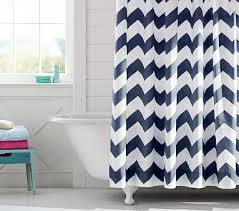 Chevron Shower Curtain Chevron Shower Curtain Bathroom Shower Curtains Girl Bathrooms