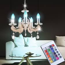 Rgb Lampe Luster Im Inkl Led Kronleuchter Set Fernbedienung