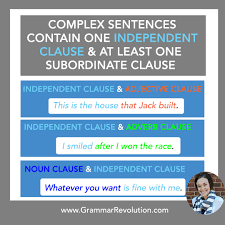 Coordinating conjunctions link words, phrases, ideas, or clauses that are of equal importance in the sentence. The Complex Sentence